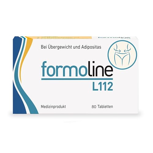 formoline L112: Medizinprodukt mit Wirk-Ballaststoff L112 zur Unterstützung bei Ernährungszielen, Klinisch belegt, Auf natürlicher Basis, Entwickelt in Deutschland, 80 Tabletten