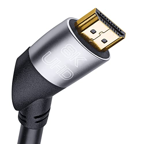 OEHLBACH Easy Connect UHD Ultra High Speed HDMI-Kabel - (48 Gbit/s, 8K 60Hz, 4320p, 4K 120Hz, Dolby Vision, Dynamic HDR 10+, 21:9, 3D, VRR, eARC) - 1,5m schwarz