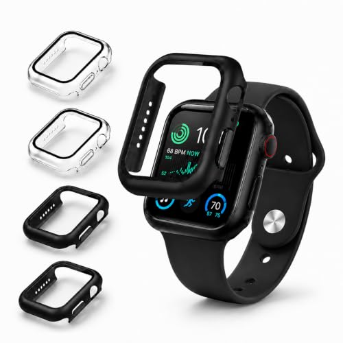 OU-BAND Schutzhülle für Apple Watch 45mm, 4 Stück, Series 9/8/7