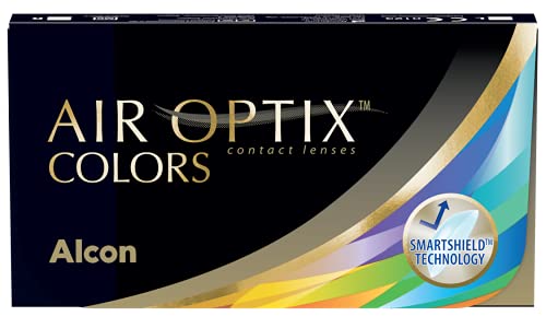 Alcon Air Optix Colors, pure hazel, Monatslinsen weich, 2 Stück / BC 8.6 mm / DIA 14.2 / 0 Dioptrien