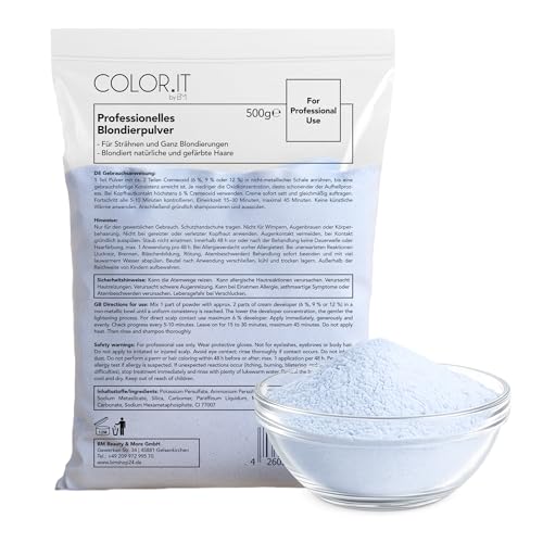 COLOR.IT by BM Blondierpulver Premium Haaraufheller Hochwertig 500g