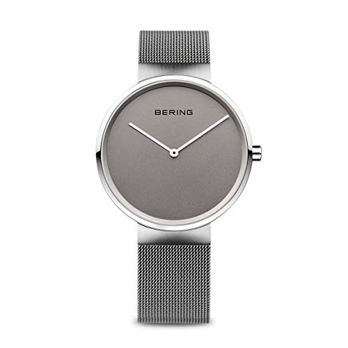 BERING Unisex Uhr Quarz Movement - Classic Collection mit Edelstahl und Saphirglas 14539-077