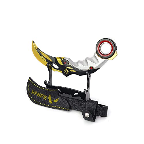Chewmeter Game Valorant 2021 Champions Karambit Messer Actionfiguren Spiel Spielzeug Sammlung Schlüsselanhänger Geschenk Schreibtisch Dekoration Rucksack Anhänger Geschenk, Mehrfarbig