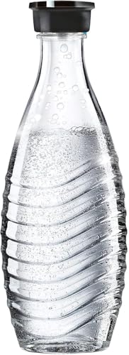 sodastream Single Pack Glaskaraffe, Ersatzflaschen geeignet Wassersprudler Crystal und Penguin, 1x 0,6 L Glaskaraffe