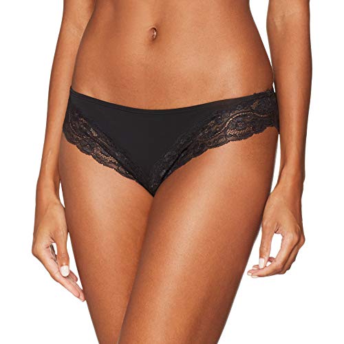 Triumph Damen Lovely Micro Tai Briefs, SCHWARZ, L