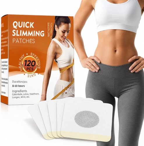 Abnehmpflaster, 120 Stück Abnehmen Schnell Fettverbrenner Slimming Patch