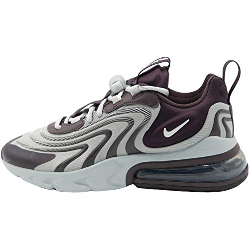 Nike Air Max 270 React ENG Damen Running Trainers CK2595 Sneakers Schuhe (UK 4.5 US 7 EU 38, Burgundy ash Light Smoke Grey 600)