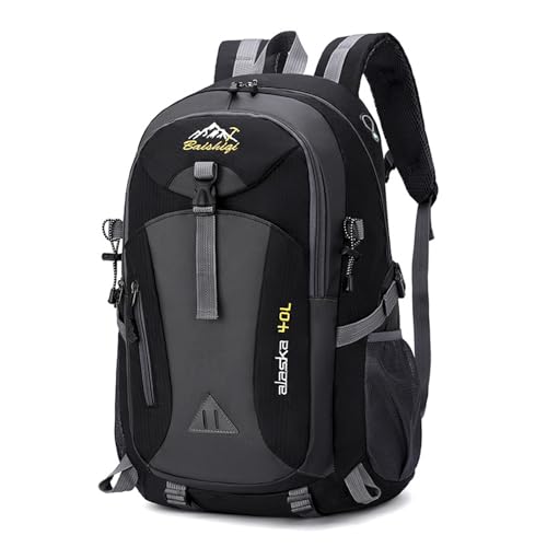 Wanderrucksack 40L Herren Damen Trekkingrucksack Wasserdichter Rucksack Leicht Groß Reiserucksack, Outdoorrucksack mit Reflexstreifen Für Wandern, Radfahren, Klettern, Bergsteigen und Reisen Sport