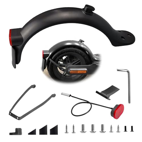 KBIBCK Hinterer Kotflügel Electric Scooter, E Scooter Schutzblech Hinten, Hinteres Schutzblech Kompatibel für Xiao-mi E Roller Mi M365 1S Pro Pro 2, e Roller zubehör, Ersatzteil