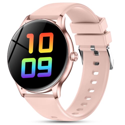 Elegante Smartwatch Damen mit Telefonfunktion, 1,39