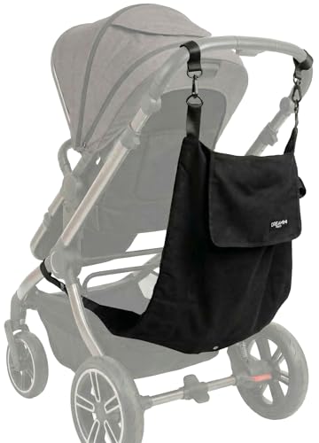 Dreamini Kinderwagen-Hängematte mit Sicherheitsnetz (2-5 Jahre, max 18kg)