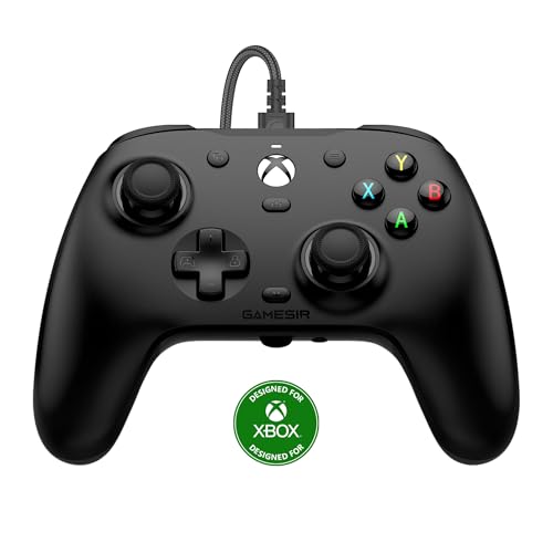 GameSir G7 HE Wired Controller, Offiziell lizenzierter für Xbox Series X|S, Xbox One, Windows 10|11, PC, Game Controller mit Hall Effekt Sticks (Black)