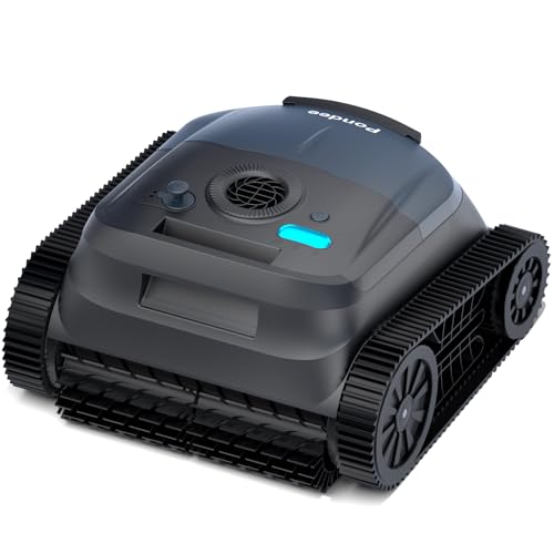 Pondee X5 Poolroboter Boden und Wand, Kabelloser Poolsauger mit Wandklettern,Intelligente Routenplanung, 180 Min Laufzeit, Smart Precision Docking™, Poolreiniger für Eingelassene Pools bis zu 300 m²