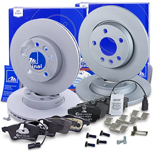 ATE Bremsenset inkl. Bremsscheiben vorne Ø 280 mm belüftet + hinten Ø 280