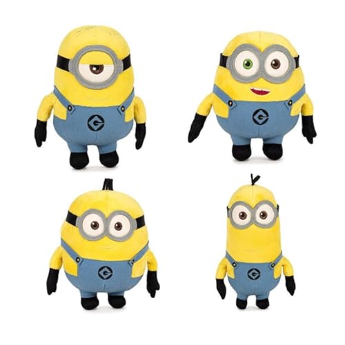 Play by Play Minions – Plüschfiguren & Kuscheltiere in 20 cm, 30 cm und 50 cm: Bob, Otto, Kevin, Stuart und Dave – Verschiedene Editionen und Größen zur Auswahl (zufälliges Modell Überraschung)