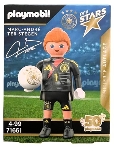 PLAYMOBIL DFB Stars Spielerfiguren zur Auswahl - Limitierte Auflage zur EM 2024 (71661 - Marc-André TER Stegen)