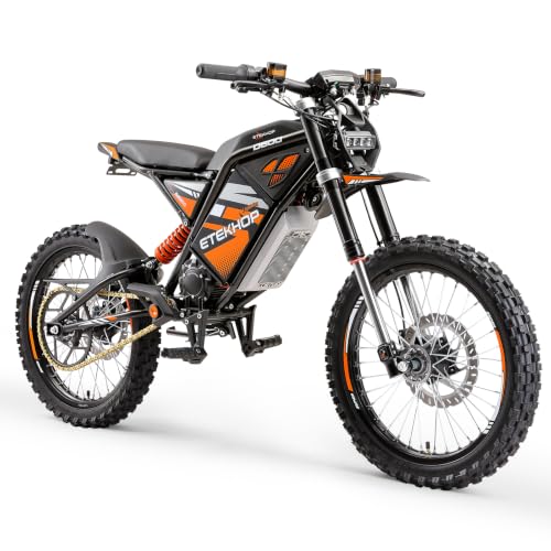 DESHENG E-Bike D600 für Erwachsene ist mit einem Mittelmotor (380 N·m) und einem 48-V-Akku mit 42,4 Ah ausgestattet und verfügt über hydraulische Bremsen sowie eine Geländefederung.
