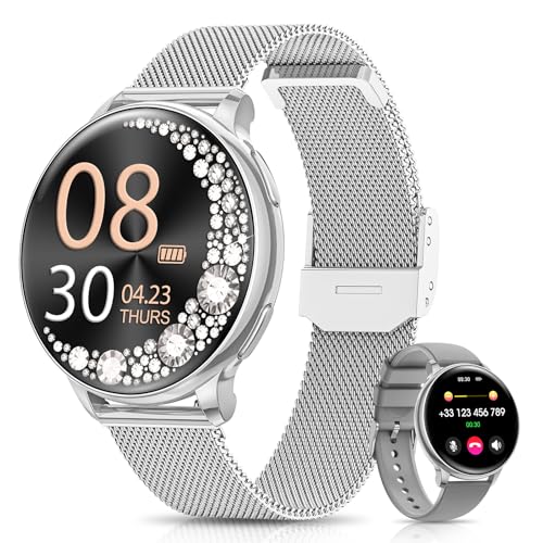 RUXINGX Smartwatch Damen, 1.27