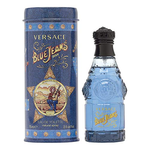 Versace Blue Jeans Eau de Toilette, Zerstäuber, 75 ml
