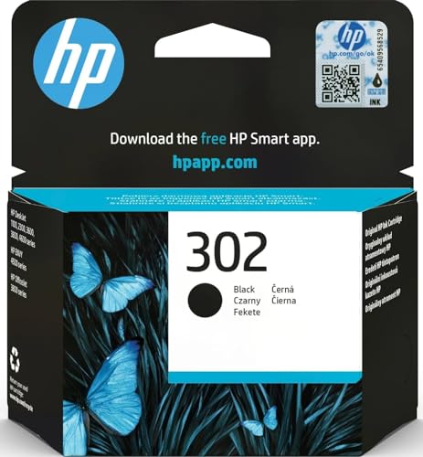 HP 302 Schwarz, Original Druckerpatrone