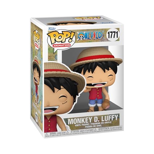 Funko POP! Animation: One Piece - Luffy - Sammelbare Vinylfigur - Geschenkidee - Offizielles Merchandise - Spielzeug für Kinder & Erwachsene - Modellfigur für Sammler und zur Ausstellung