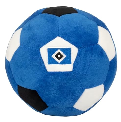 Hamburger SV HSV Plüschball Fußball Ball ** Blau-Weiß-Schwarz **