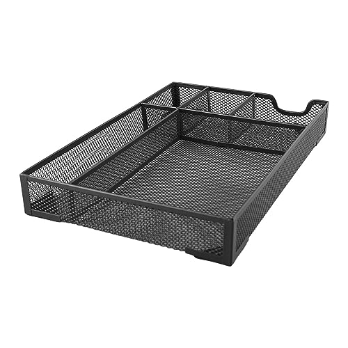 Brrnoo Schreibtisch mit 5 F chern aus Metall eleganter Schubladenorganisator f r effiziente Ordnung von Dokumenten und B robedarf auf dem Desktop