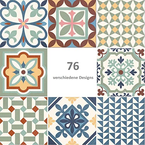 VINTAGE MIX 16.5 x 16.5 Feinsteinzeug Wand- und Bodenfliese Keramik Deko-Fliese