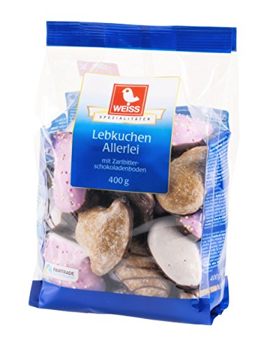 Weiss Lebkuchen-Allerlei, 10er Pack (10 x 400 g)