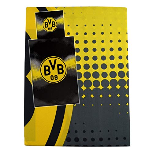 Borussia Dortmund BVB Bettwäsche 135 x 200 cm (6337)