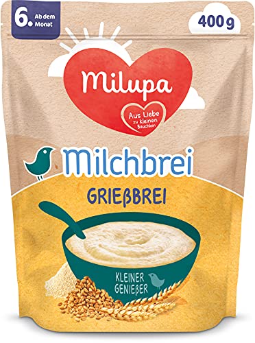 Milupa Milchbrei Grießbrei Miluvit  src=