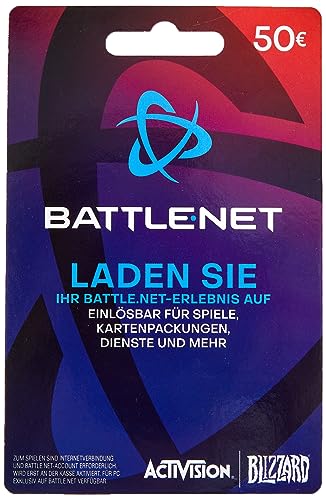 Blizzard-Geschenkkarte 50€ - für Deutschland - Gutschein per Post