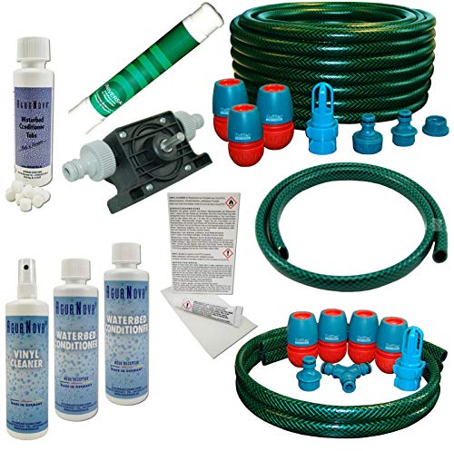 AQUA.REFIT plus Wasserbetten Service Set Befüllset Entleerungsset Dual Pflegeprodukte Pumpe