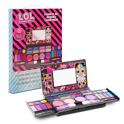 L.O.L. Surprise! Schminkset Lipgloss, Schimmer, Rouge & Pinsel Tragbar