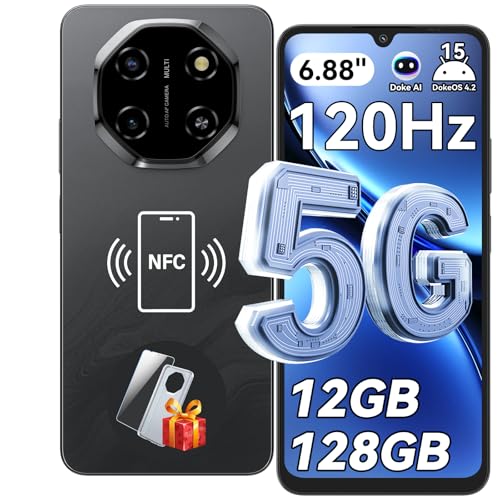 Blackview Shark 6 5G Handy Ohne Vertrag, 6.88