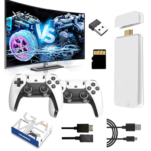 HKOORLAMULS Retro Konsole 128G Retro Spielkonsole,4K Game Stick