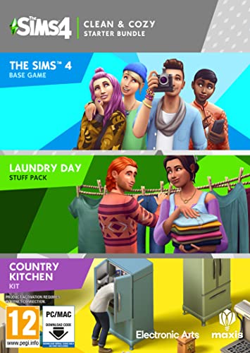 Electronic Arts The Sims 4 – Clean and Cosy Starter Bundle (Code in Box) (PC)