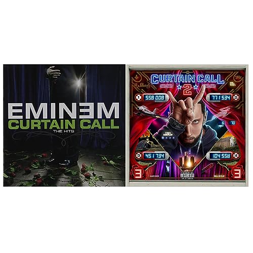 Curtain Call The Hits - Best Of Vol. 1 and Vol. 2 - Eminem Greatest Hits CD Album Bundling