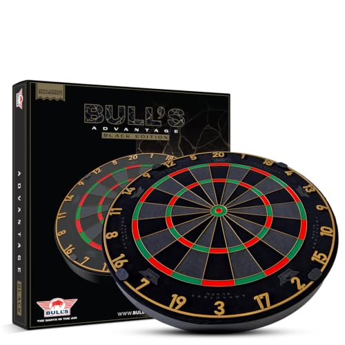 Bull's Advantage Black Selbstheilende Sisal Dartscheibe
