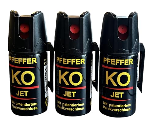 Pfefferspray Ballistol KO Jet 40ml 3er Set Tierabwehr, Verteidigungs Spray