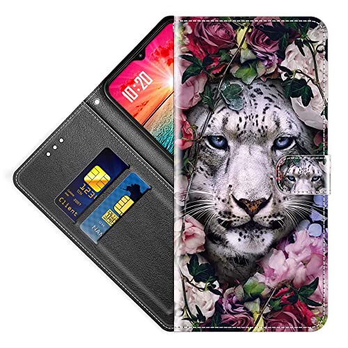 Klapph¨¹llen f¨¹r Oppo?A32 Handyh¨¹lle Flip Case Etui Lederh¨¹lle Tasche Handytasche Oppo?A32 Lite H¨¹lle Leder Klappbares Brieftasche Schutzh¨¹lle,YJS04P-01