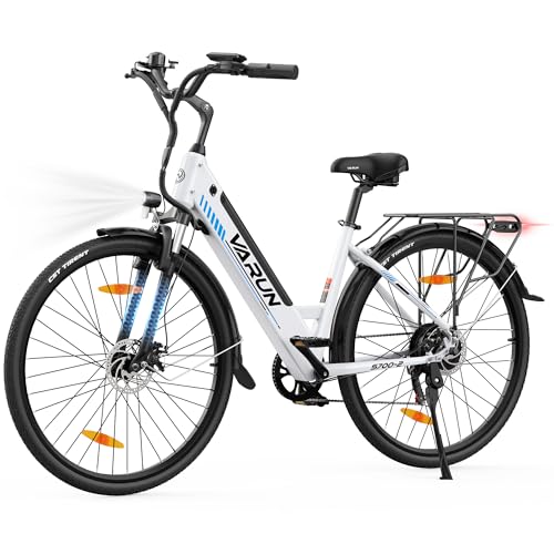 VARUN E Bike, 28 Zoll Ebike Damen Herren mit 48V 499.2Wh Akku, Bis zu 110km