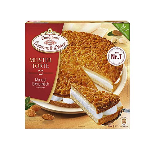 Mandel-Bienenstich-Torte Meistertorte Conditorei Coppenrath & Wiese, 800 Gramm, tiefgefroren