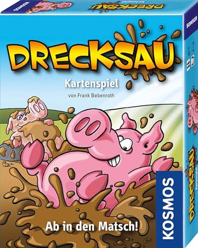 Kosmos Drecksau Ab in den Matsch! Partyspiel für 2-4 Spieler ab 7 Jahre