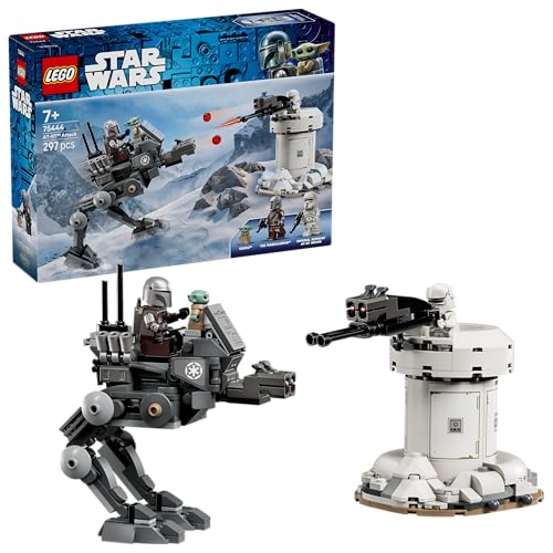 LEGO Star Wars 75444 Angriff des AT-RT - Modellbau mit imperialem Walker, Turm, Mandalorianer Minifigur & Grogu Figur - Geburtstagsgeschenk für Jungen ab 7 Jahren & Fans