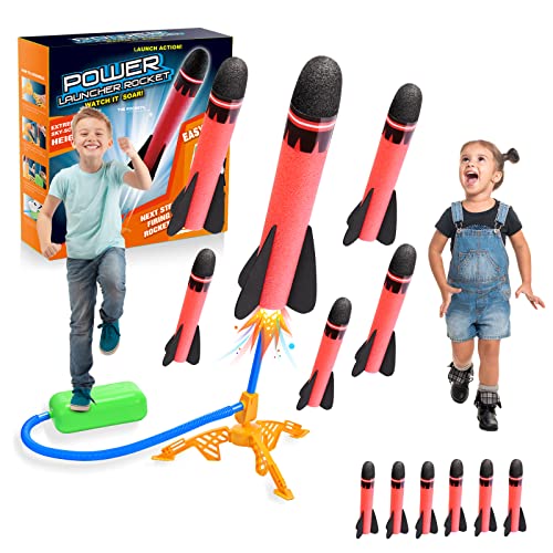 Lancoo goz Spielzeug ab 3-12 Jahre Jungen, Raketen Spielzeug für Kinder Geschenk Junge Mädchen 3-12 Jahre Outdoor Garten Spielzeug für draußen Kinderspielzeug ab 3-12 Jahre Ostergeschenke Kinder