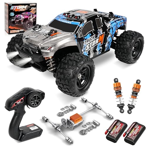 JOYTREKY Ferngesteuertes Auto 1:18 Rc Auto 40KMH Hochgeschwindigkeit Blau