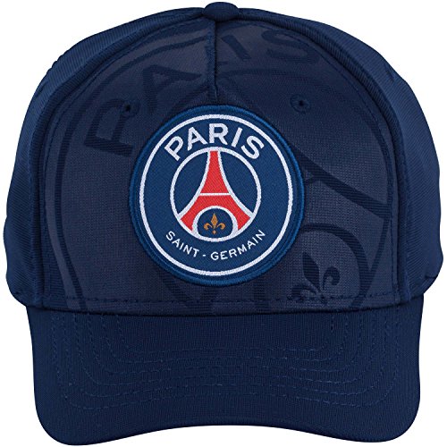 Paris Saint Germain, Kappe „All Over PSG“ – offizielle Kollektion, verstellbare Größe, Erwachsene
