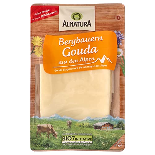 Alnatura Bio Gouda in Scheiben, 125g