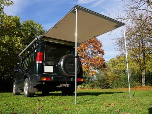 Prime Tech Fahrzeug-Markise 150X200X210Cm Beige Auch Für Dachzelte